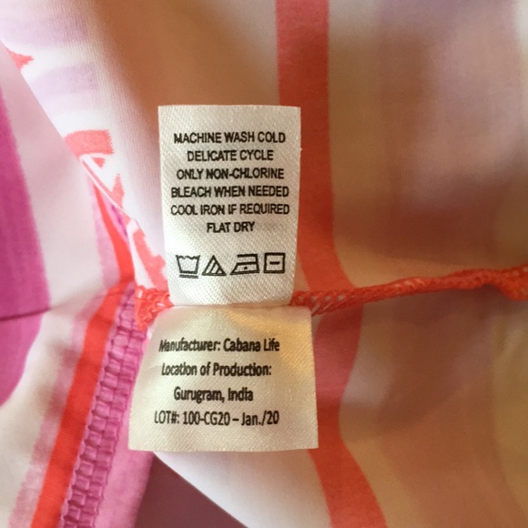 CABANA LIFE | Coral Geo 2-Piece Girls Rashguard Swimsuit - Picture 11 of 16